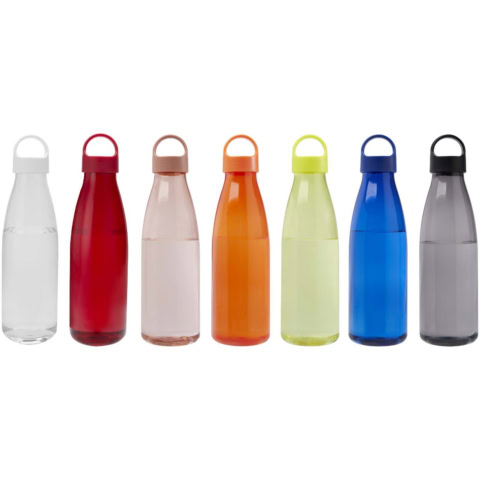 Bergen Trinkflasche aus recyceltem Kunststoff 800 ml - limone - Gruppe