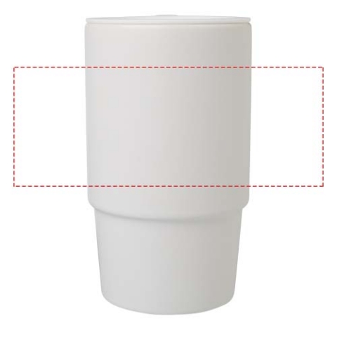 Carter 450 ml Keramiktasse mit Kunststoffdeckel - weiss – Bild 8