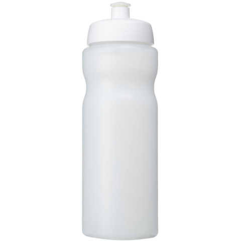 Baseline® Plus 650 ml Sportflasche - transparent - Vorderseite