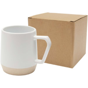 Dolce 300 ml matte Keramiktasse – weiss