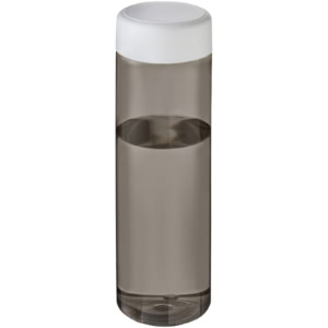 H2O Active® Vibe 850 ml Sportflasche mit Drehdeckel – kohle / weiss