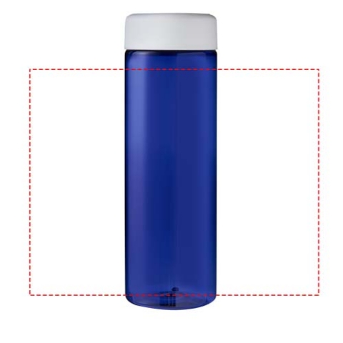 H2O Active® Vibe 850 ml Sportflasche mit Drehdeckel - blau / weiss – Bild 6
