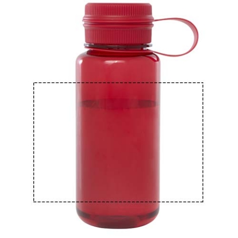 Ryder 900 ml RCS-zertifizierte RPET-Sportflasche mit Multifunktionsdeckel - rot – Bild 7