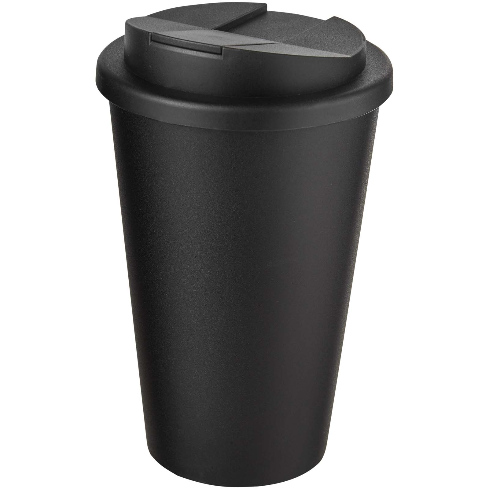 Americano® POP 350 ml isolierter Trinkbecher mit auslaufsicherem Deckel - schwarz - Hauptfoto