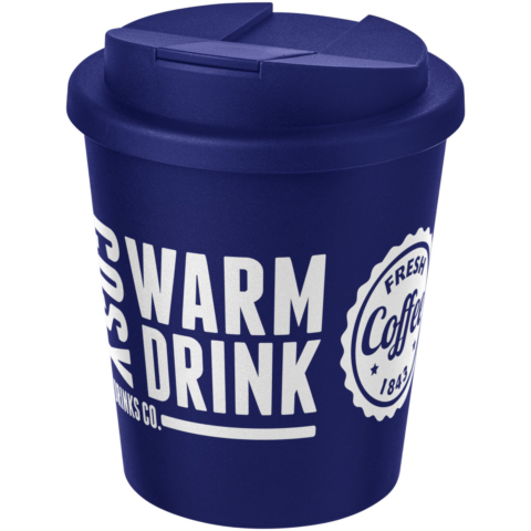 Americano® Espresso 250 ml Isolierbecher mit auslaufsicherem Schraubverschluss - blau - Logo 1