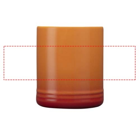 Laguna Keramiktasse 330 ml - orange – Bild 6