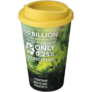 Brite-Americano® 350 ml Isolierbecher – gelb