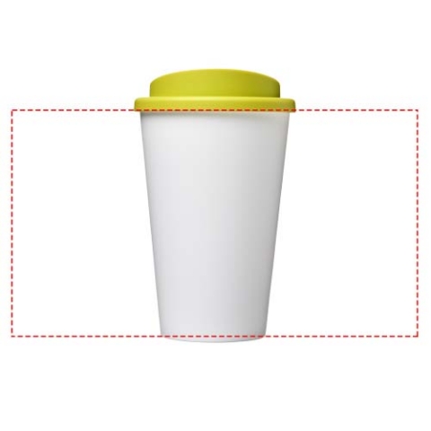 Americano® 350 ml Isolierbecher - weiss / limone – Bild 7