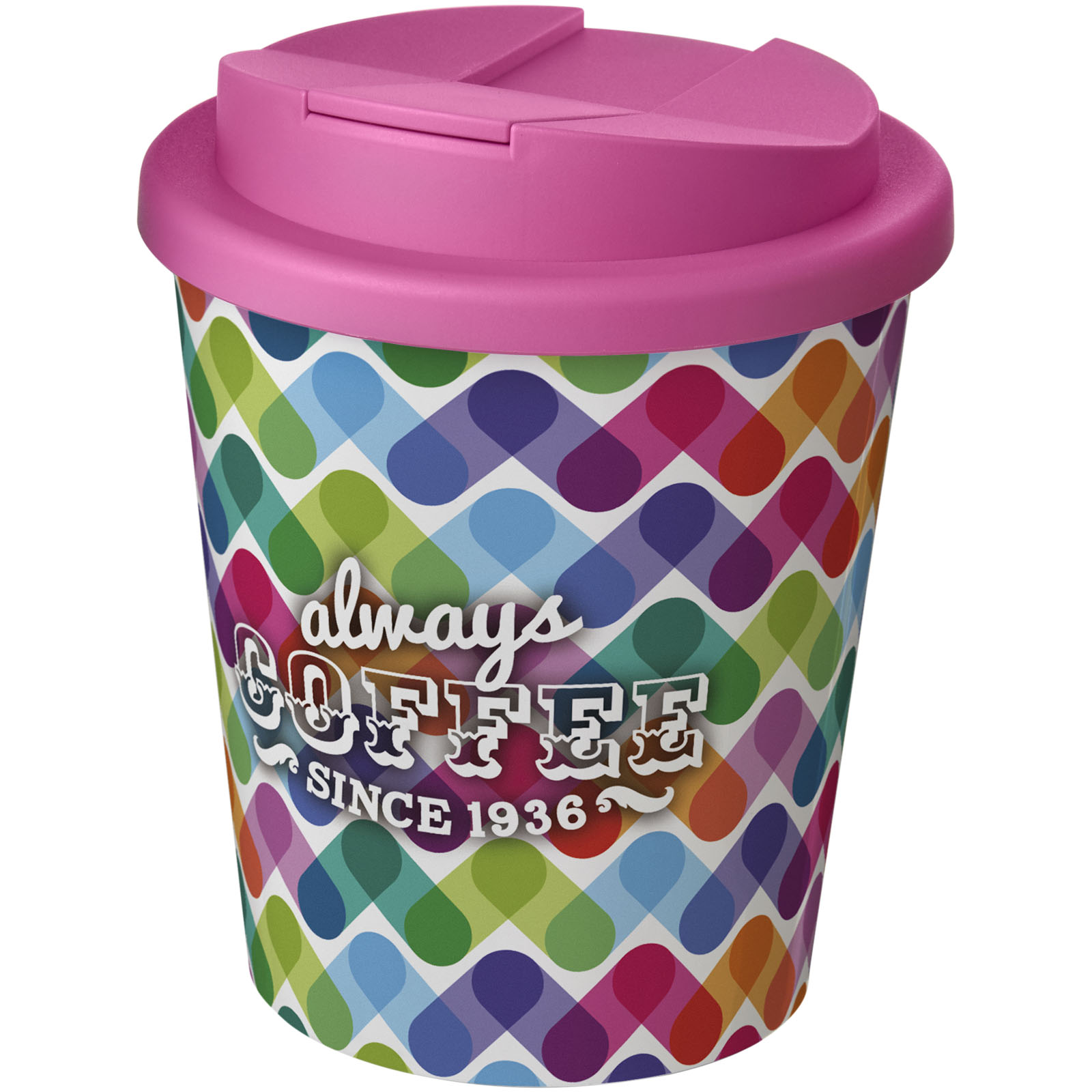 Brite-Americano® Espresso 250 ml Isolierbecher mit auslaufsicherem Schraubverschluss - weiss - Hauptfoto