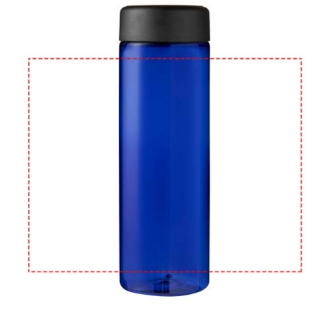 H2O Active® Eco Vibe 850 ml Wasserflasche mit Drehdeckel - blau / schwarz – Bild 9
