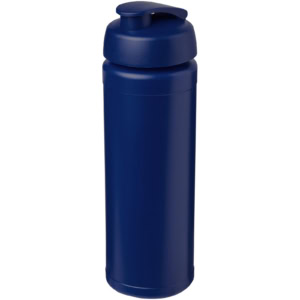 Baseline® Plus grip 750 ml Sportflasche mit Klappdeckel – blau