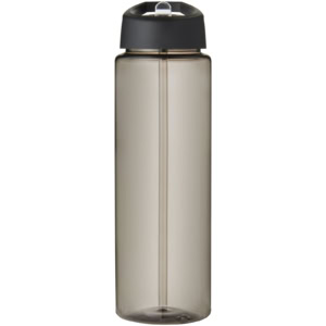 H2O Active® Vibe 850 ml Sportflasche mit Ausgussdeckel - charcoal - Vorderseite