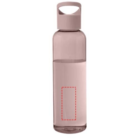 Sky 650 ml Sportflasche aus recyceltem Kunststoff - altrosa – Bild 7
