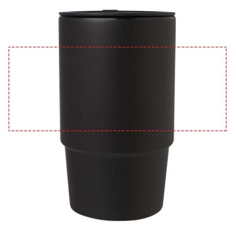 Carter 450 ml Keramiktasse mit Kunststoffdeckel - schwarz – Bild 8