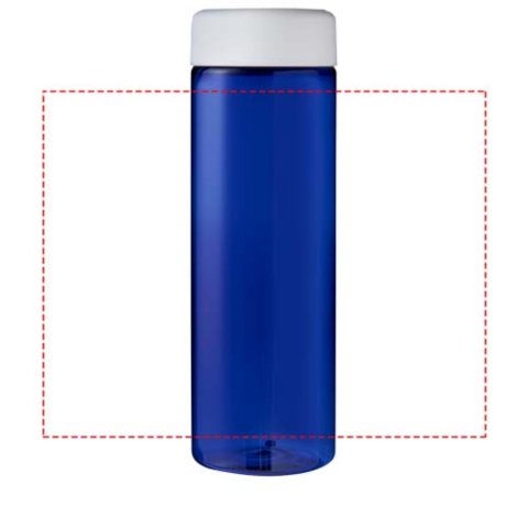 H2O Active® Eco Vibe 850 ml Wasserflasche mit Drehdeckel - blau / weiss – Bild 9