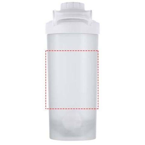 Forza 700 ml Sportflasche mit Shakerball - weiss – Bild 9