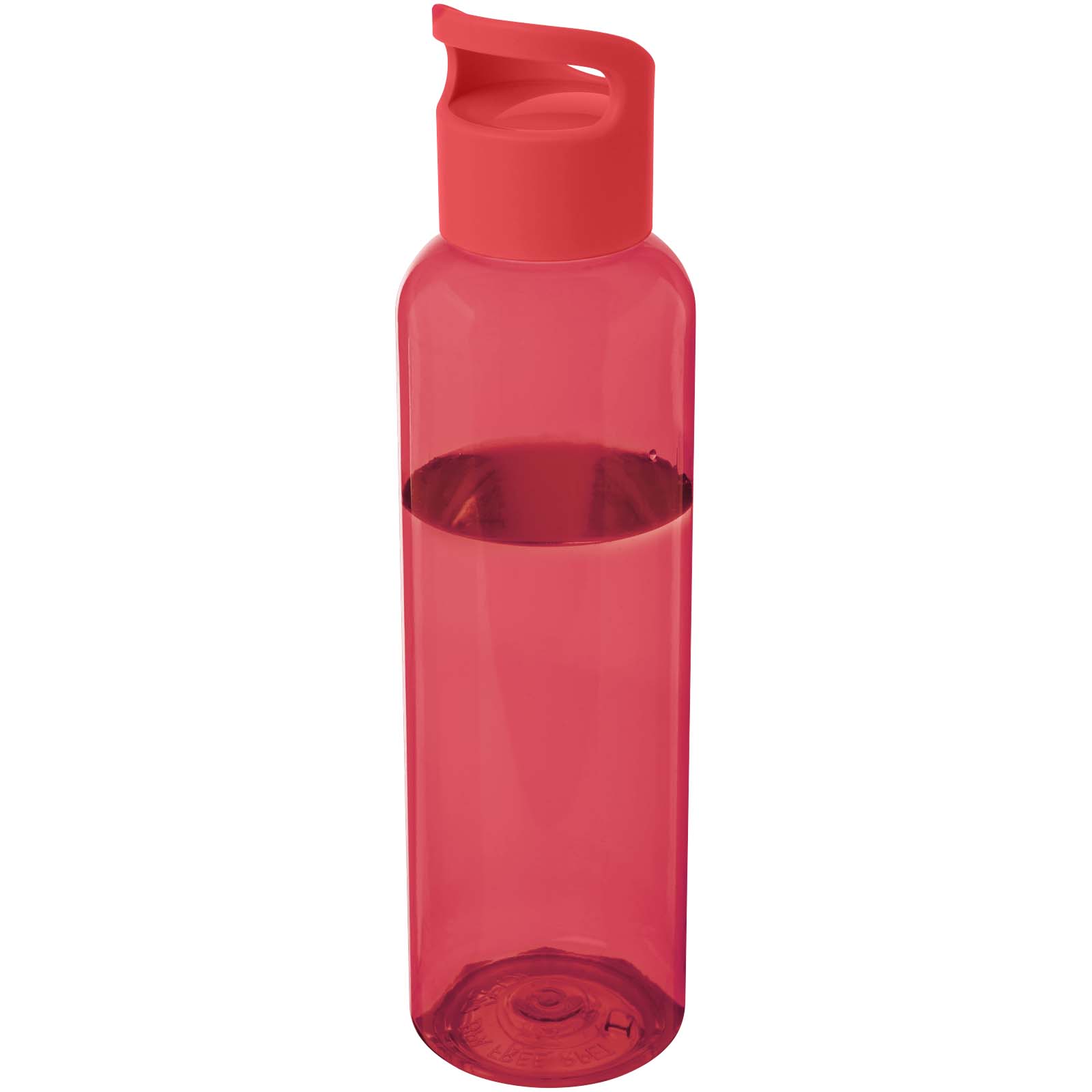 Sky 650 ml Sportflasche aus recyceltem Kunststoff - rot - Hauptfoto