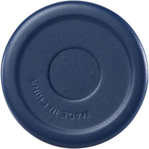 Sydney 1200 ml doppelwandiger RCS-zertifizierter Kupfer-Vakuum Isolierbecher mit Strohhalm - navy - Extra 2