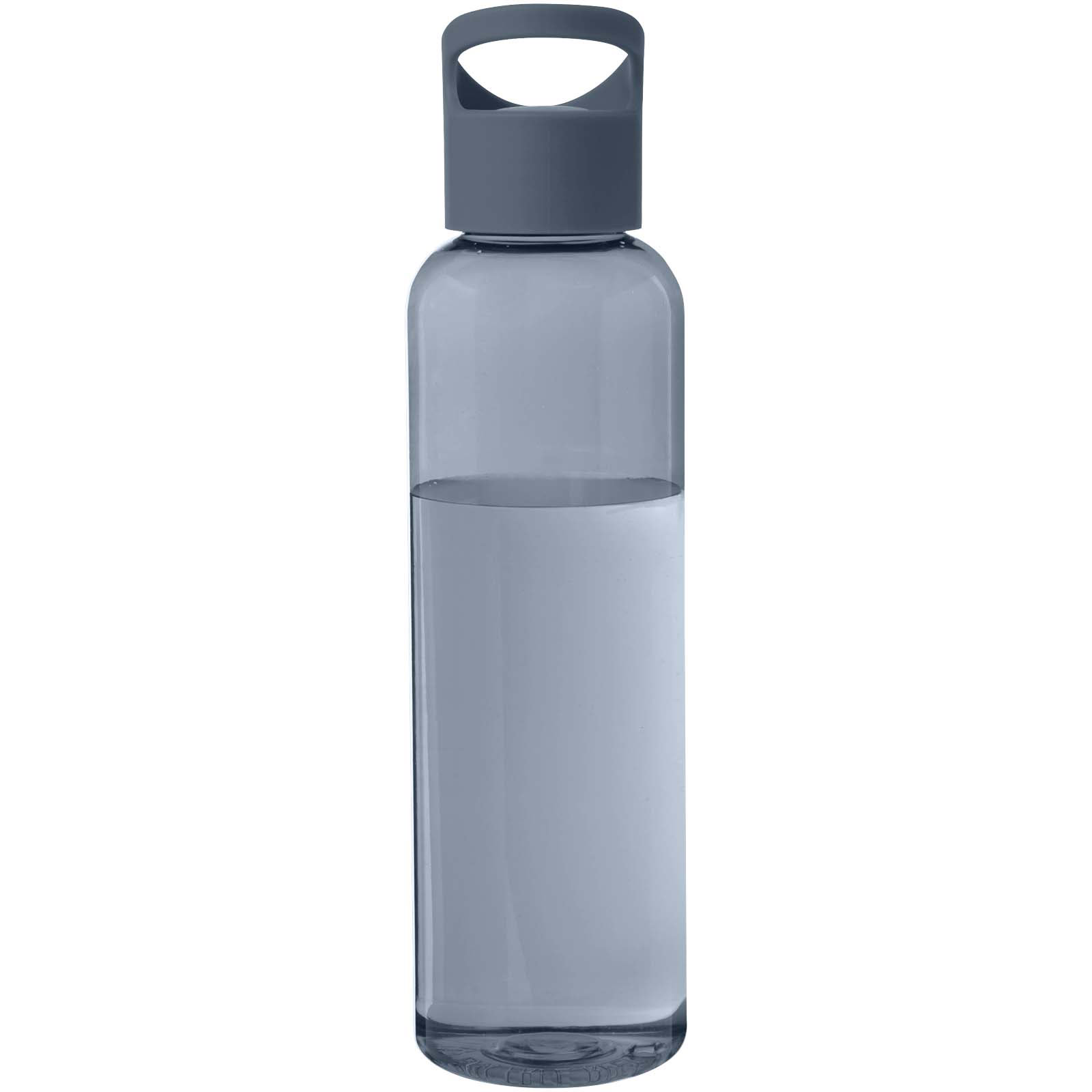 Sky 650 ml Sportflasche aus recyceltem Kunststoff - hale blau - Vorderseite