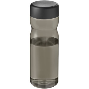 H2O Active® Eco Base 650 ml Sportflasche mit Drehdeckel – kohle / schwarz