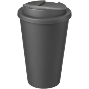 Americano® 350 ml Isolierbecher mit auslaufsicherem Schraubverschluss – grau
