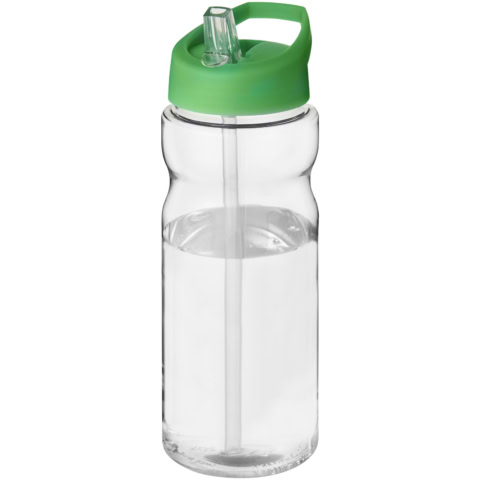 H2O Active® Base 650 ml Sportflasche mit Ausgussdeckel - transparent - Hauptfoto