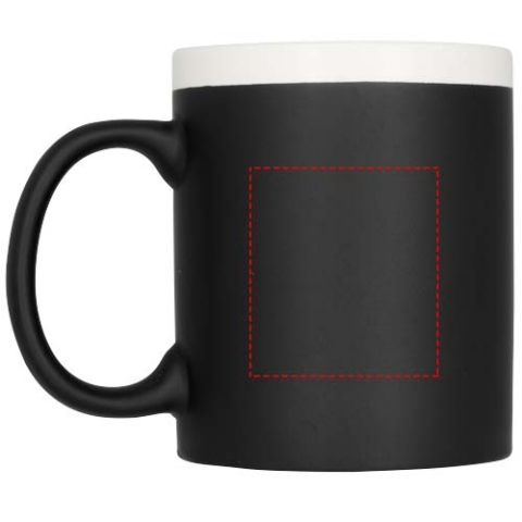 Chalk-write 330 ml Keramiktasse - weiss – Bild 10