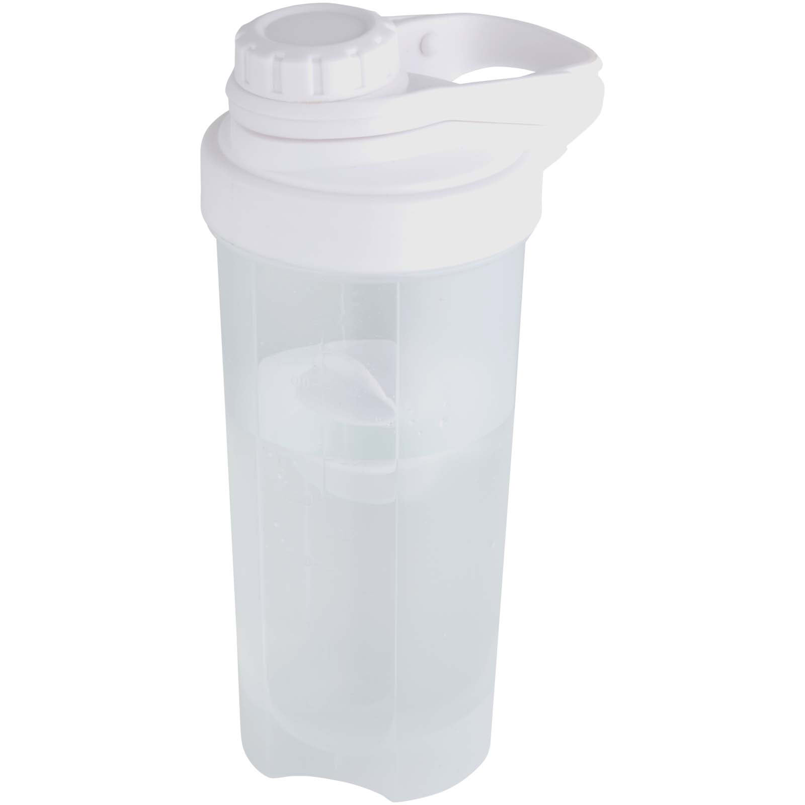 Forza 700 ml Sportflasche mit Shakerball - weiss - Hauptfoto