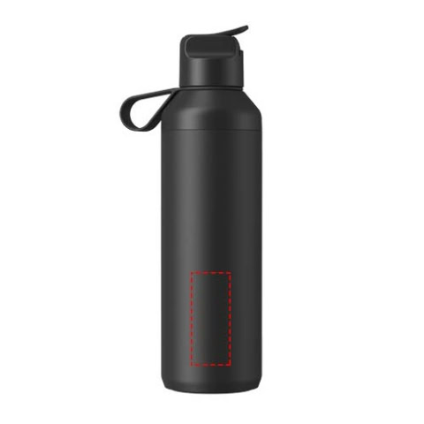 Ocean Bottle Peak GO 710 ml Flasche aus recyceltem Edelstahl - obsidian-schwarz – Bild 7