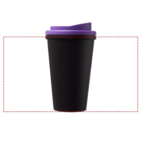 Americano® Grande 350 ml Isolierbecher - schwarz / lila – Bild 9