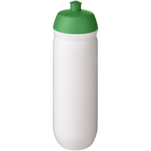 HydroFlex™ 750 ml Squeezy Sportflasche – grün / weiss