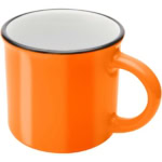 Bari Keramiktasse 240 ml mit glänzender Oberfläche - orange - Hauptfoto