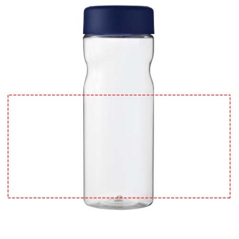 H2O Active® Eco Base 650 ml Sportflasche mit Drehdeckel - transparent / blau – Bild 6