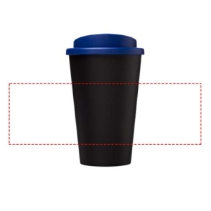 Americano® 350 ml Isolierbecher – schwarz / blau