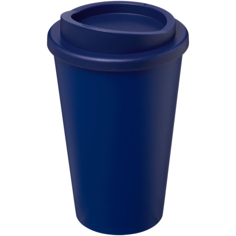 Americano® Eco 350 ml recycelter Becher - blau - Hauptfoto
