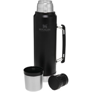 Stanley 1000 ml Classic Legendary Isolierflasche – mattschwarz