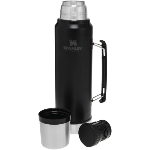 Stanley 1000 ml Classic Legendary Isolierflasche - mattschwarz - Hauptfoto