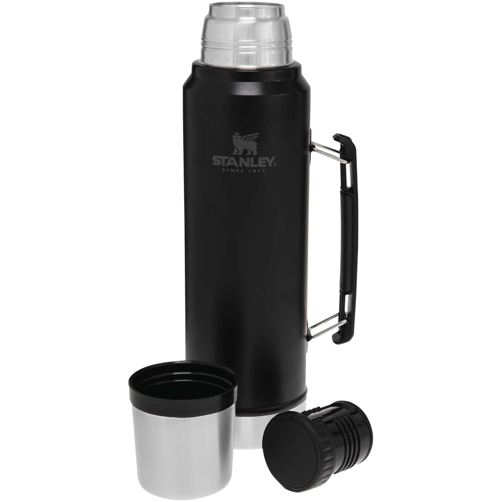 Stanley 1000 ml Classic Legendary Isolierflasche - mattschwarz - Hauptfoto