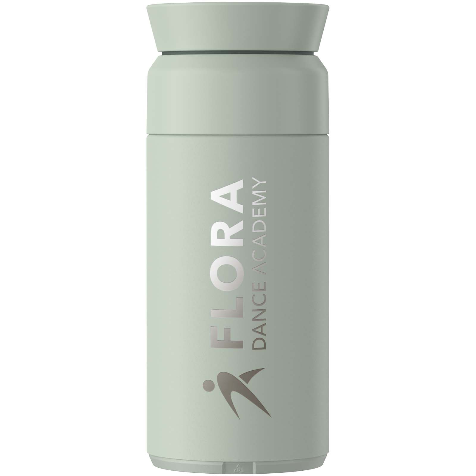 Ocean Bottle 350 ml Brew Flask - hellgrün - Logo 1