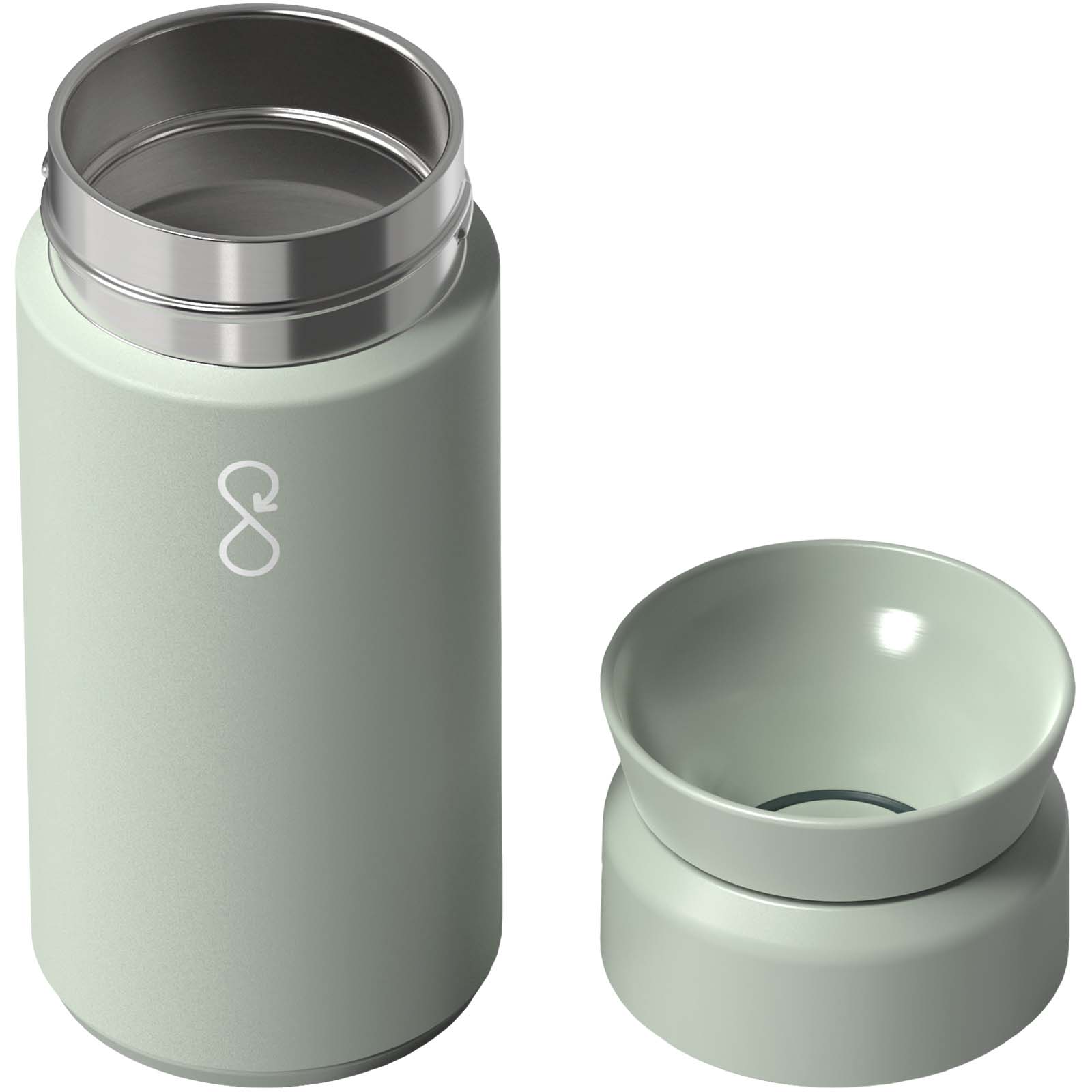 Ocean Bottle 350 ml Brew Flask - hellgrün - Extra 1