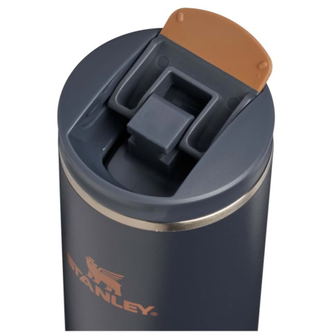 Stanley 350 ml Transit Fliptop Thermobecher - mittelblau - Detail 1