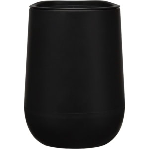 Corzo 360 ml doppelwandiger Isolierbecher - schwarz - Vorderseite