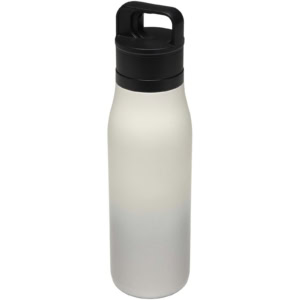 SMART 500 ml RCS doppelwandiger vakuumisolierter One-Touch Becher aus recyceltem Edelstahl - weiss - Hauptfoto
