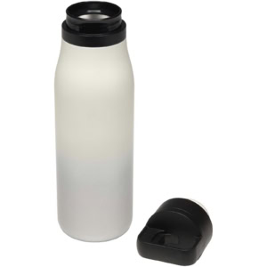 SMART 500 ml RCS doppelwandiger vakuumisolierter One-Touch Becher aus recyceltem Edelstahl - weiss - Extra 1