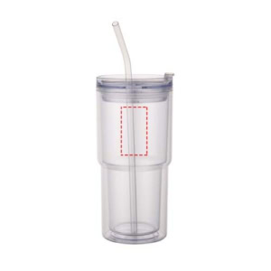 Archer 480 ml doppelwandiger Becher - transparent klar – Bild 6