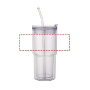 Archer 480 ml doppelwandiger Becher - transparent klar – Bild 7