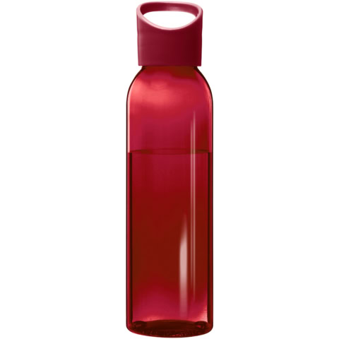 Rote Tritan™ Sportflasche mit Schraubverschluss für Sport und unterwegs.
