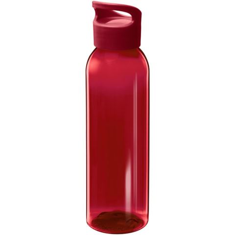 Rote Tritan™ Sportflasche mit Schraubverschluss für Sport und unterwegs.