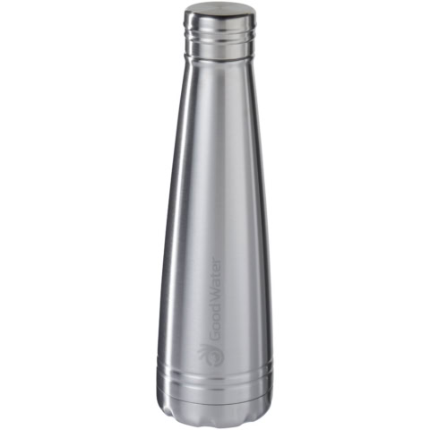 Duke 500 ml Kupfer-Vakuum Isolierflasche in Silber.
