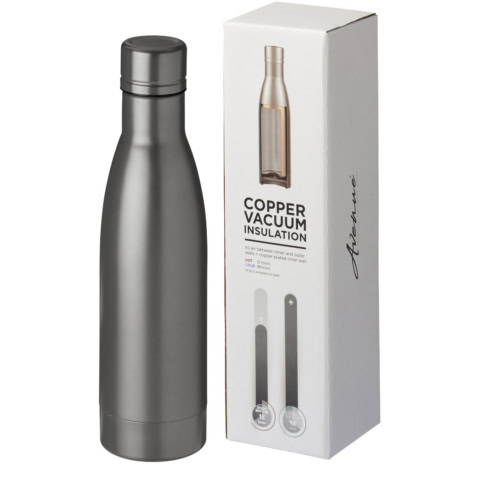 Kupfer-Vakuum Isolierflasche Vasa 500 ml für Getränke.